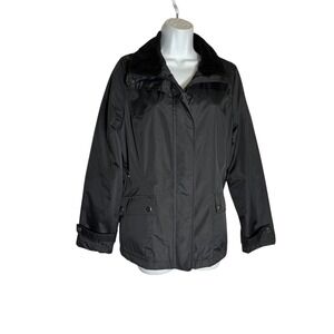 Weatherproof Jacket Size Medium Black Fleece Lined Quilted Padded‎ Jacket 🖤🖤